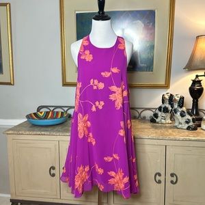 GB Giani Bini fuchsia and orange swing dress
